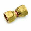 Amc Anderson Metals Adapter, 3/8 in, Female Flare, Brass 754070-06
